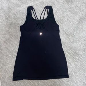 Girls Size 14 Black Ivivva Tank
